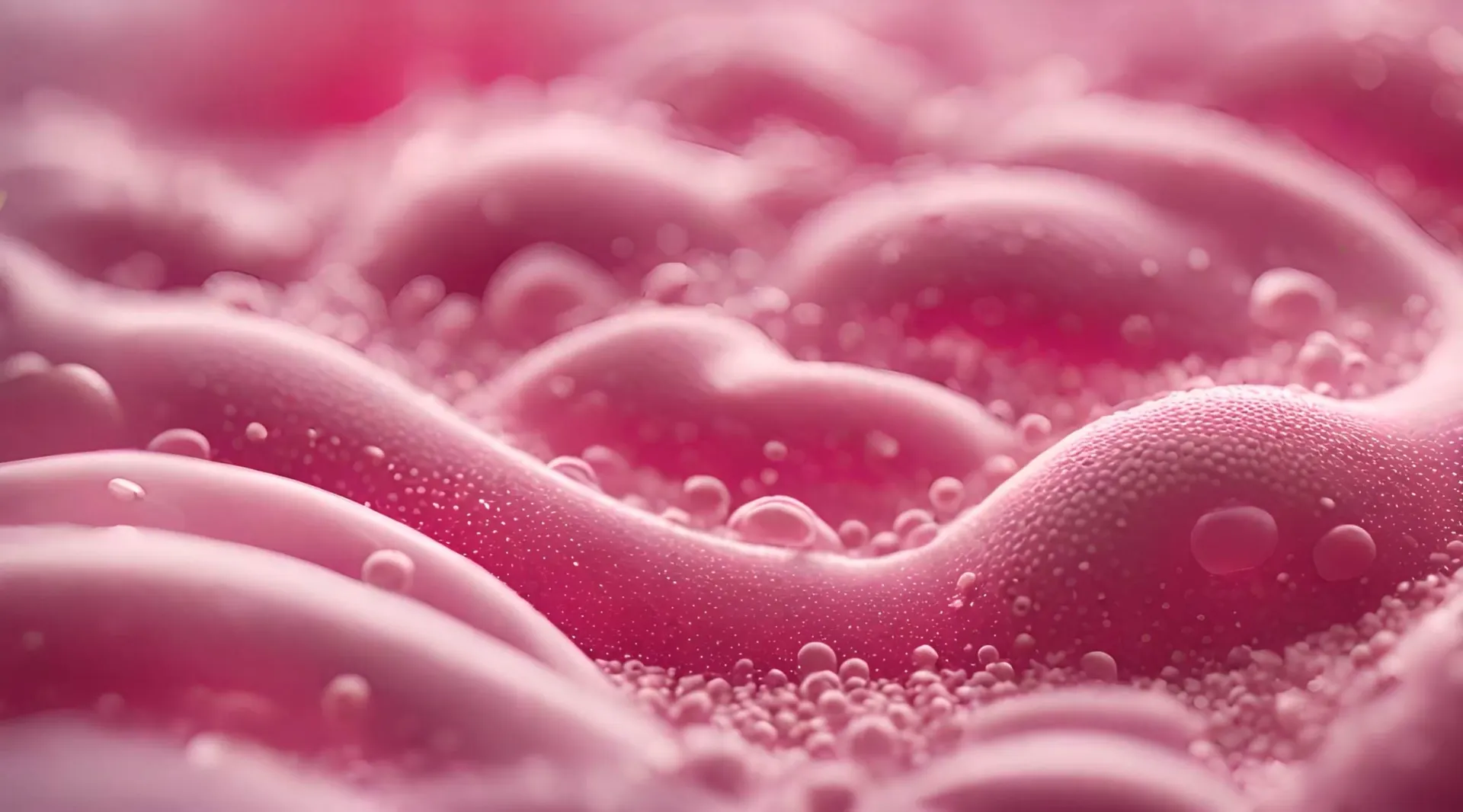 Dreamy Rose Foam Serene Abstract Video Backdrop